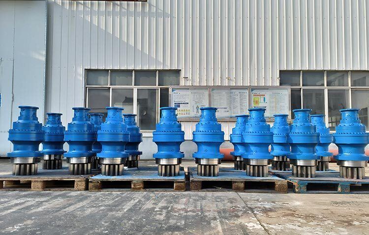 Hộp giảm tốc hành tinh cho cơ cấu quay dòng HPS